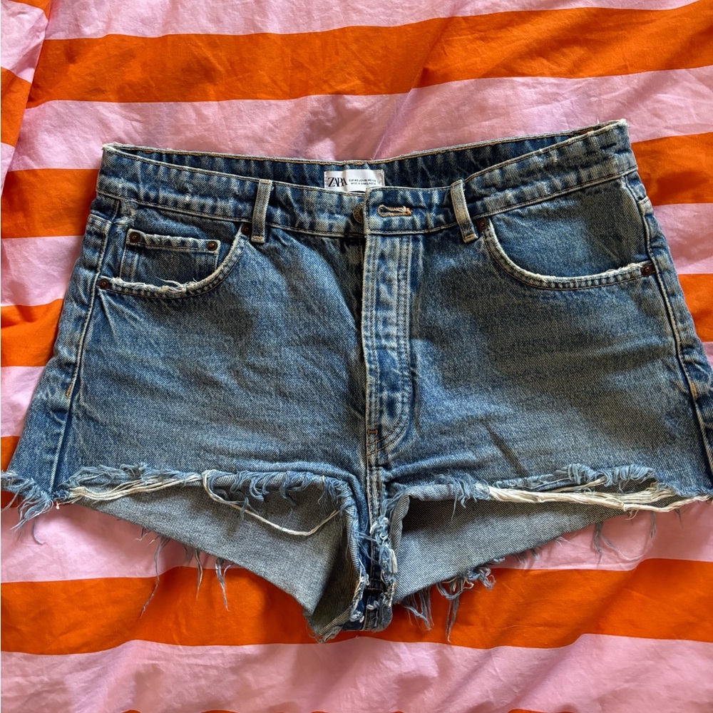 Zara Denim Women's Cutoff Shorts
